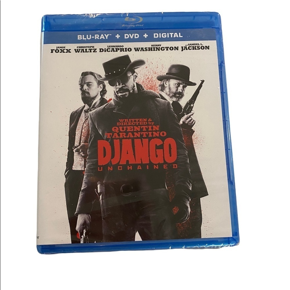 DJANGO UNCHAINED Blu Ray DVD Digital NEW In Package